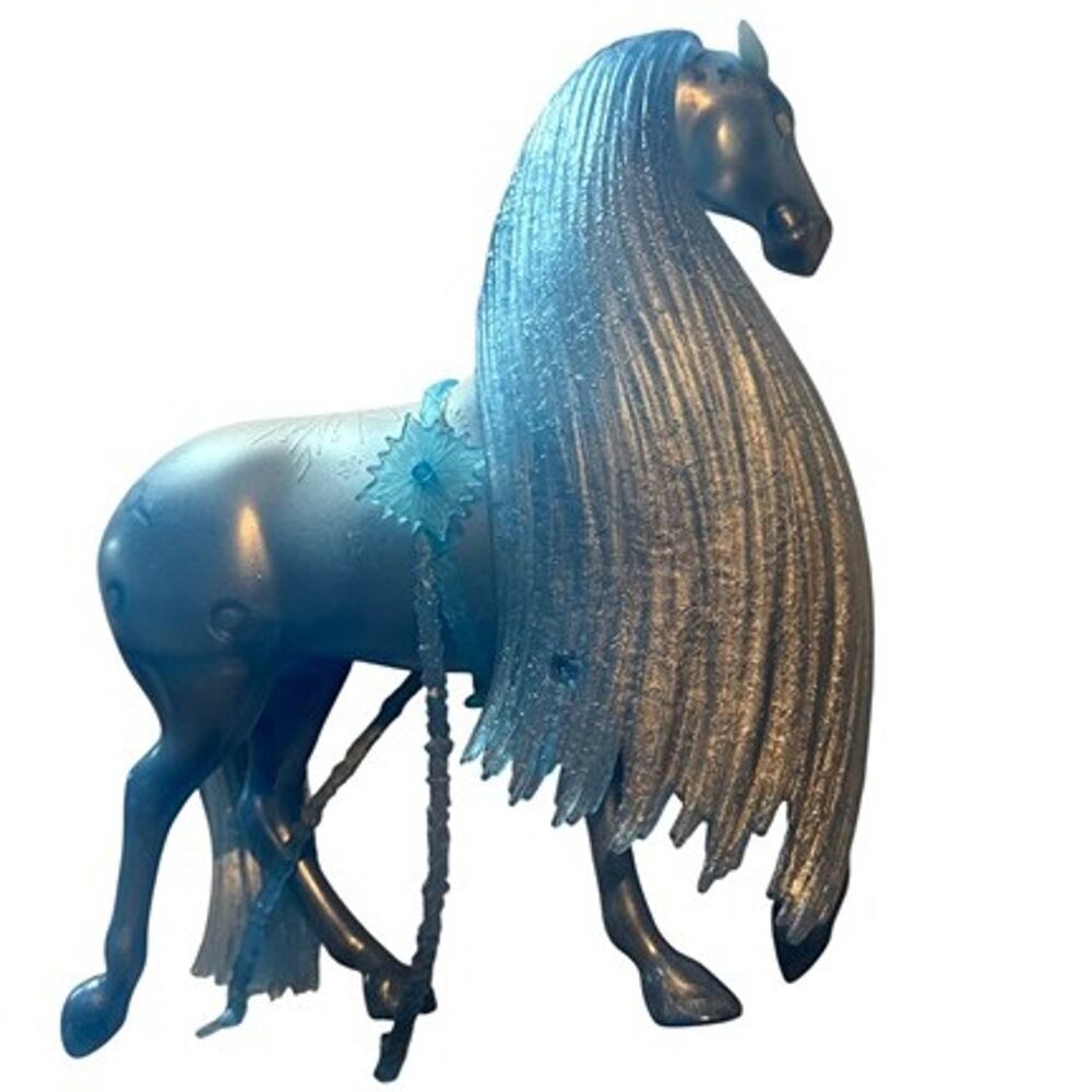 11” Disney Frozen II Elsa’s Nokk Mythical Water Spirit Horse w/ Reins, like new
